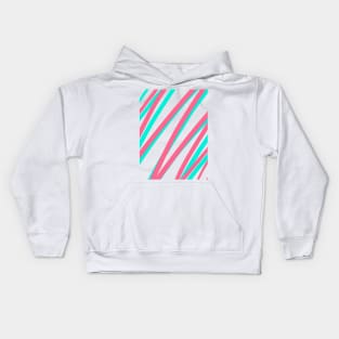 80s 90s retro pattern Kids Hoodie